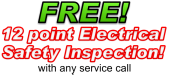 Reno Free 12-point electrical safety inspection